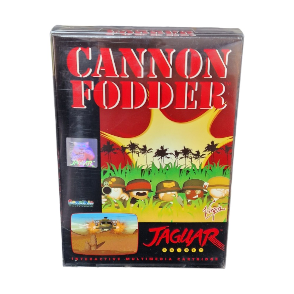 Cannon Fodder - Atari Jaguar - Jeu Complet Très Bon état